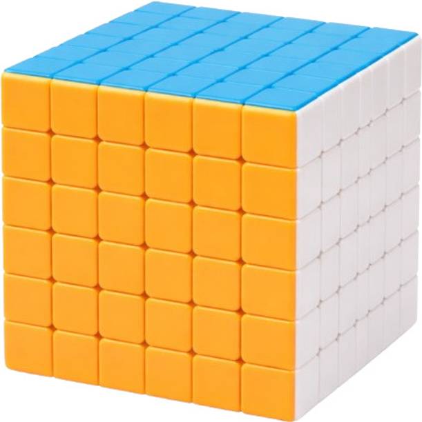 Hello Toys 6x6 Puzzle Cube | Speed Cube for Kids & Adults | Smooth Turning Brain Teaser