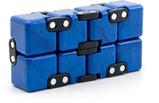 कुरिऔस जॉर्ज Drift Infinity Cube Blue Speedcube Highspeed Magic Cube Puzzle