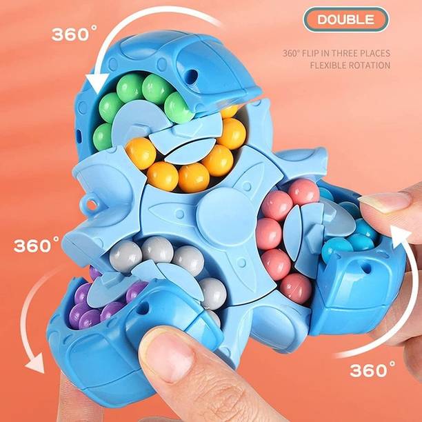 AQUATIDE Magic Bean Fidget Spinner Puzzle Toy for Kids Adults