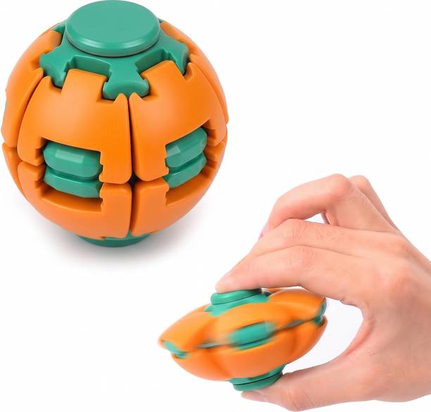 Ragiluxe Spinner Ball Handheld Sensory Fidget Toy for Kids