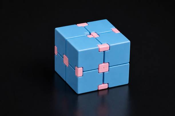UrbanPlast Compact Infinity Cube Sensory Fidget Toy for Daily Use