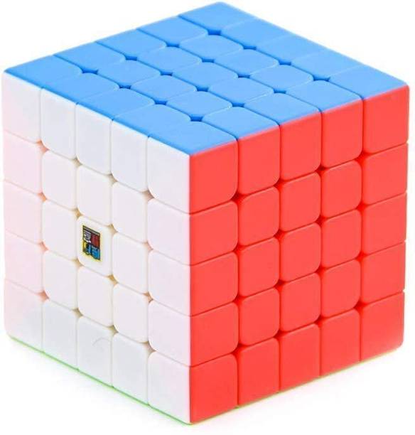 TOYRENTTO Moyu Meilong 5x5 Speed Cube Smooth Stickerless Magic Puzzle Cube for Kid & Adult