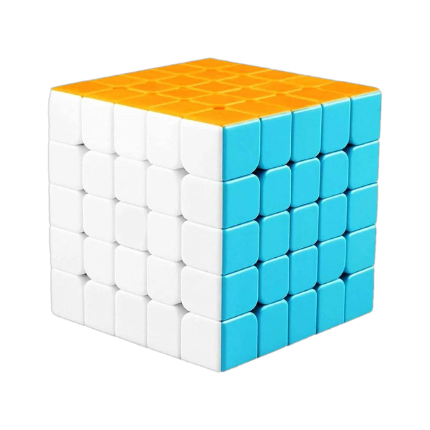KOBBET Magic 5x5 High Speed Super Smooth Cube Stickerless (PACK OF 1)