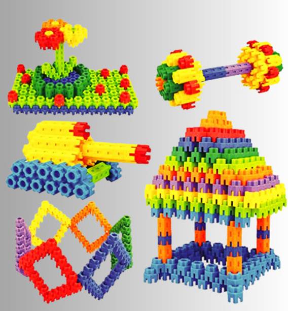 मायने Creative Puzzle Block Hexagonal Shaped Blocks 150 pcs for kids