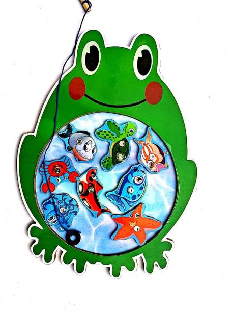 PABAH Aquatic Creatures Puzzle Educational Tray Toy, Pre-School Learning Kit