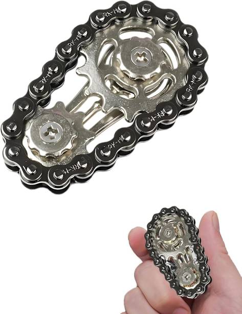 PMESHOP Bicycle Chain Top Stress Relief Toy Durable Portable Ages