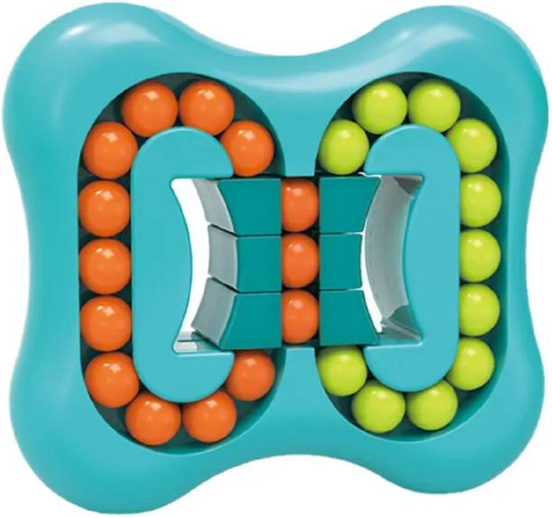 KTRS rotating ball creative finger gyro cube bean hamburger Magic Plate