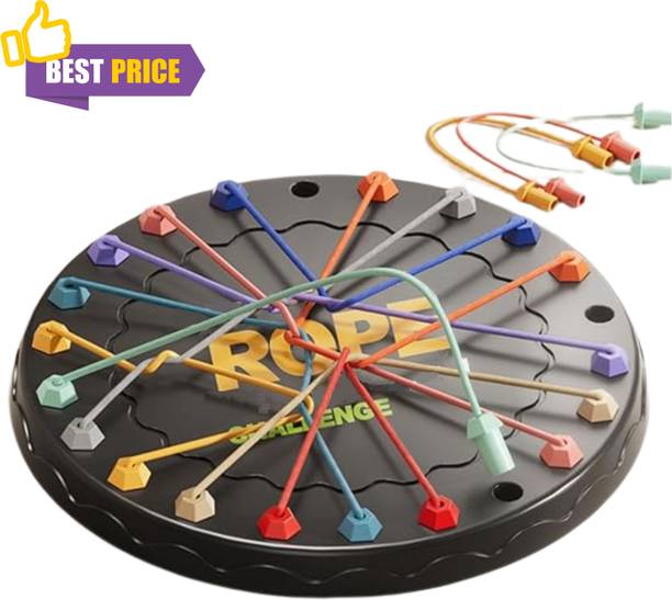 CountryLink Mind Master Rope Puzzle Board Game for Kids & Adults Party Family Fun Game