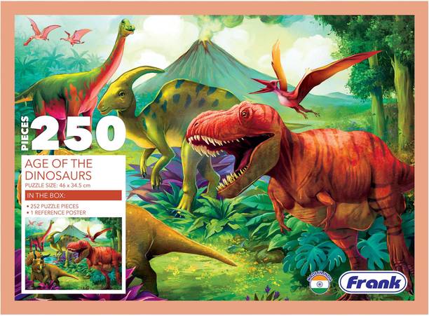 Frank Age of the Dinosaurs Jigsaw Puzzle for Kids and A...