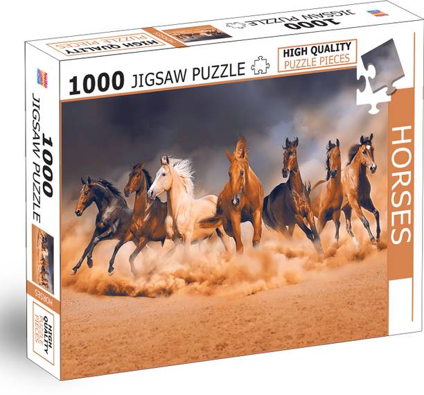 HELLO FRIEND 1000 Pcs Jigsaw Puzzle Horses
