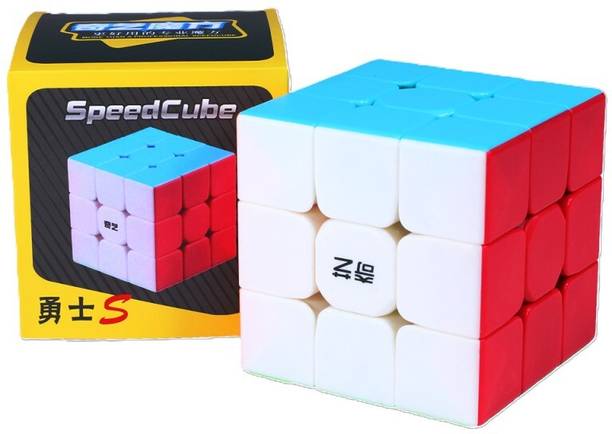 Hawkister QiYi Warrior S 3x3 Speed Cube Stickerless 3x3x3 Magic Puzzle
