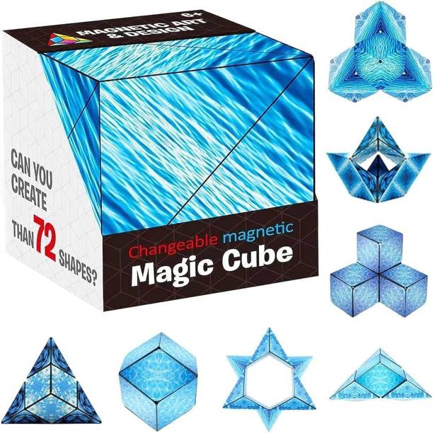 ARIZON Infinite Magnetic Marvel: 3D Shape-Shifting Puzzle Cube (Random Design)