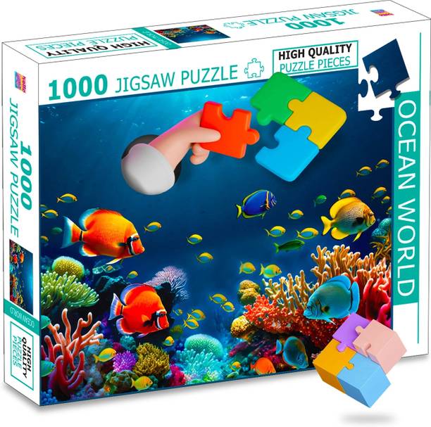 HELLO FRIEND 1000 Pcs Jigsaw Puzzle World Map