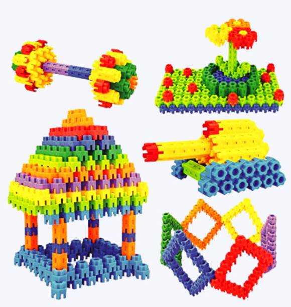 मायने Creative Puzzle Block Hexagonal Shaped Constructive Play Blocks 150 pcs