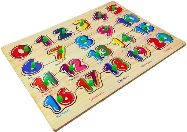 ELEXN Best buy Wooden learning 1 To 20 math counting Board