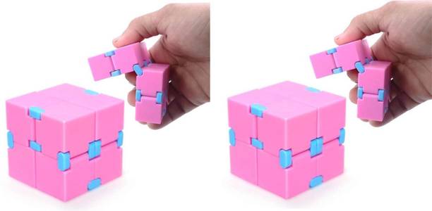 Kydzoy Infinity Fun Cube Combo Set Stress Relief Fidget Puzzle Game Toy for Kids&Adults