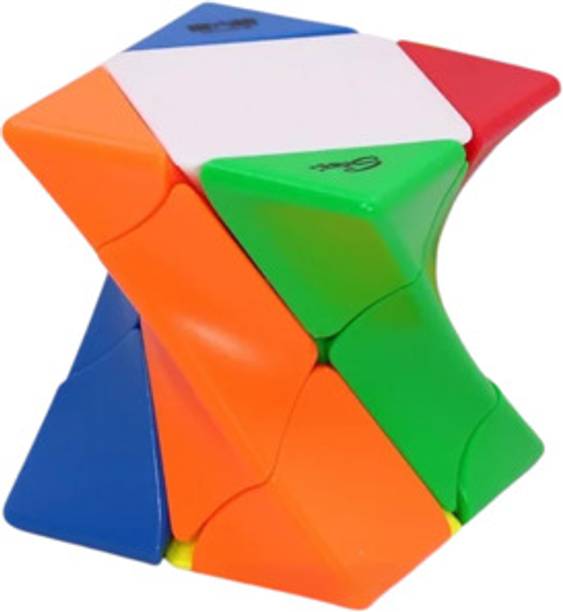 RSAI Qiyi Twisty Skewb Speed Cube Colorful Twist Puzzle for Beginners