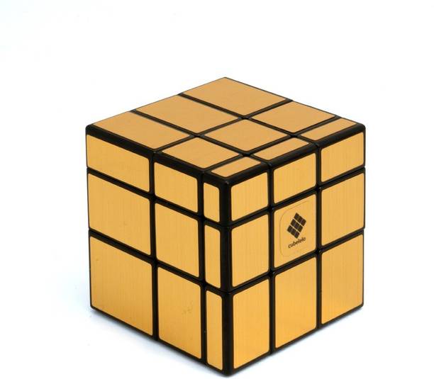 कुरिऔस जॉर्ज Drift Mirror Cube (Golden) Speedcube Highspeed Magic Cube Puzzle