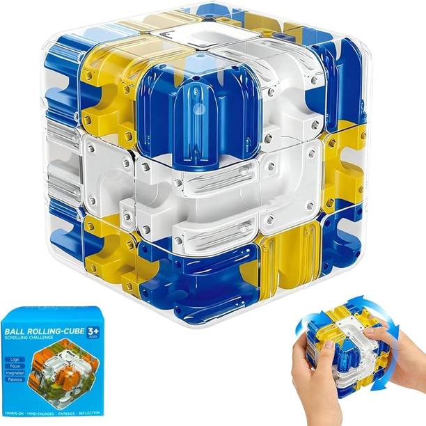 PRAMUKH STORE 3D Ball Rolling Maze Puzzle Cube