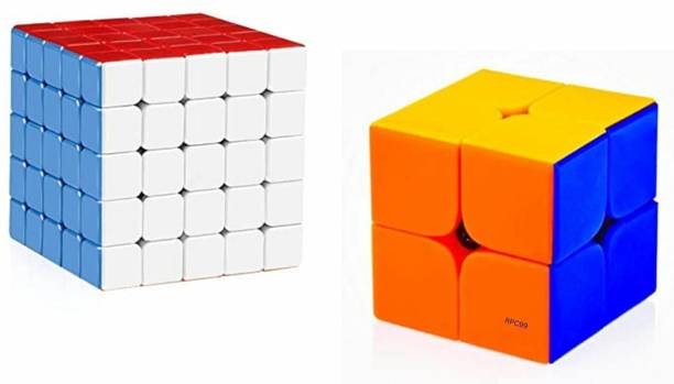 RPC99 Cube 5x5 & 2x2 High Speed Stickerless Magic Cube
