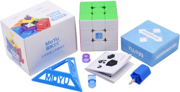 Hawkister MoYu Super RS3M 3x3X3 MagLev Cube Stickerless Magnetic Speed Cube