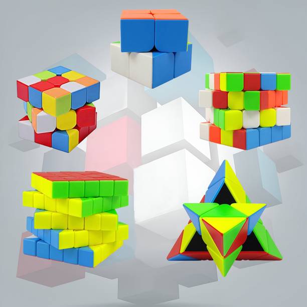 Aapaga x4, 5x5 & Pyramid|Kids & Adults 5 Pieces