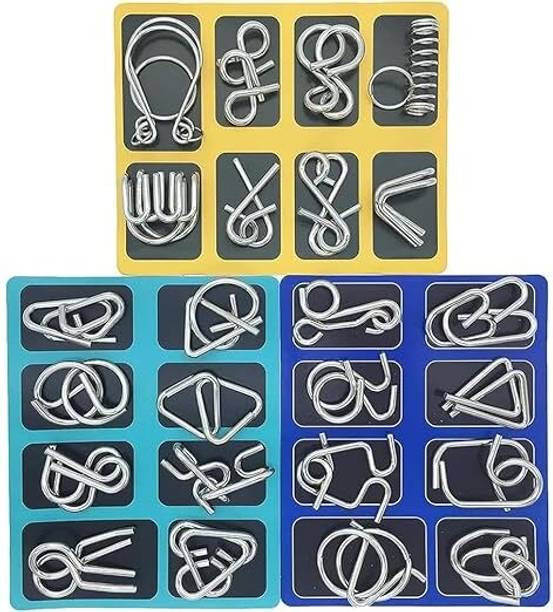 MOREL METAL PUZZLE PACK OF 3