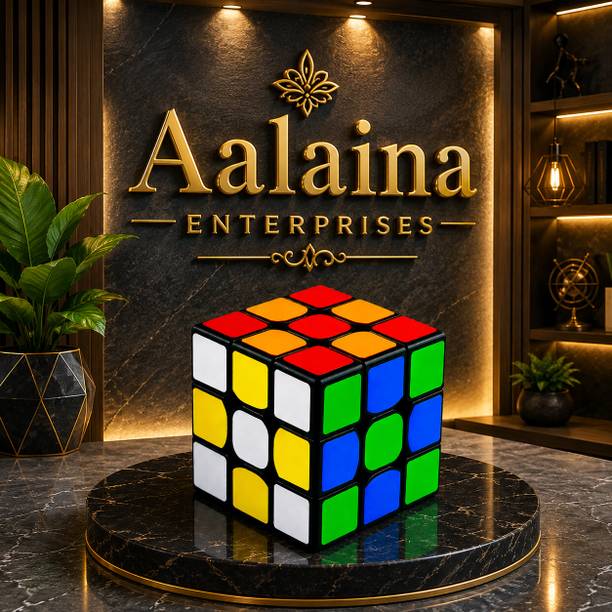 AALAINA ENTERPRISES High Speed Magic Cube Puzzle Toy 3x3