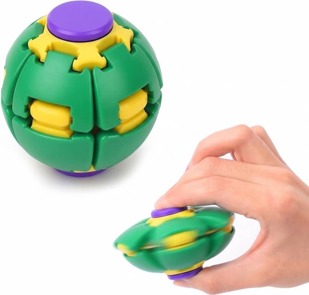Ragiluxe Magnetic Spinner Ball Sensory Fidget Toy for Kids and Adults