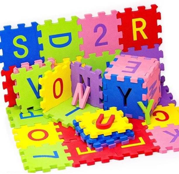 Shreevi Alphabet and Number mat for Kids ABCD mats for Kids