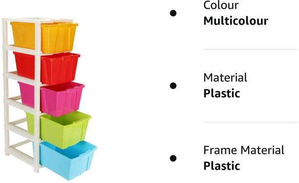 DND 5 Layer MultiPurpose Modular Foldable Drawer for Ho...