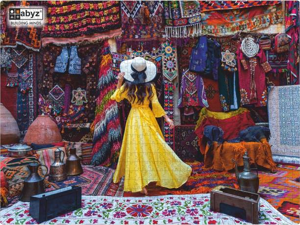 ABYZ City, Cappadocia, Turkey Wooden Play and Learn Educational Wooden Jigsaw Puzzle 1000 Pieces