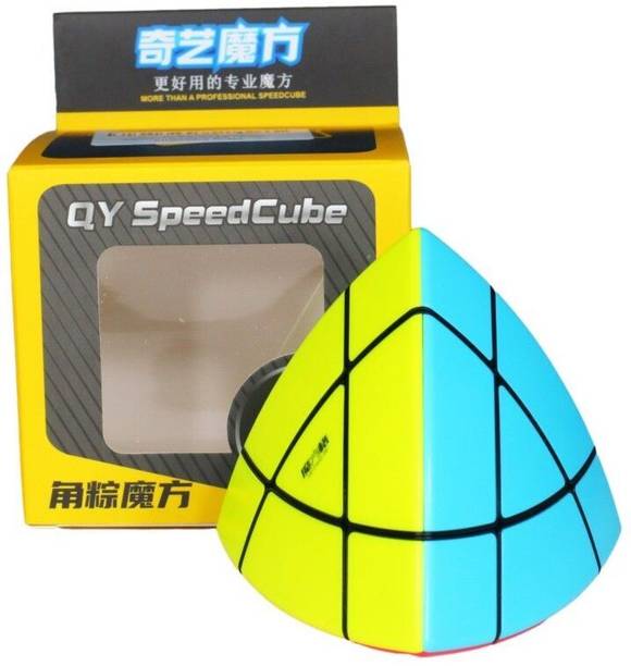Cuberkart QiYi Corner Mastermorphix Stickerless Shape Mod Brain Teaser Morphix Puzzle Cube