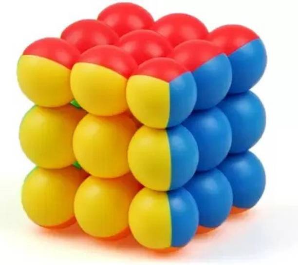 DDTOYS Bubble Cube High Speed Ultra Smooth Round Ball 3x3x3 Magic Cube (1 Pieces)