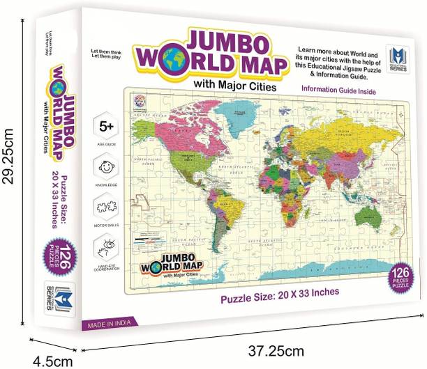 PEZYOX Jumbo World MAP