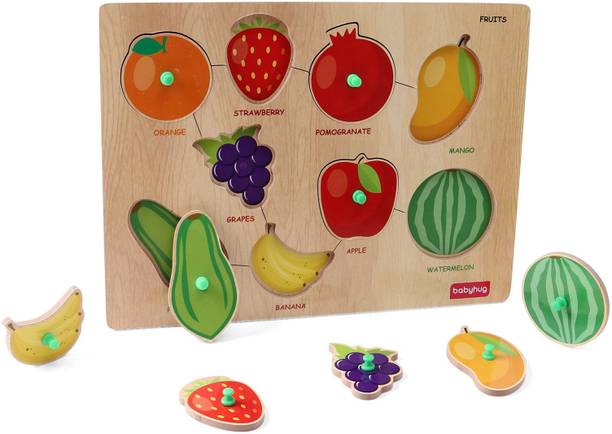GAMLOID Learning Wooden Puzzle Board Game Educational Development Toys