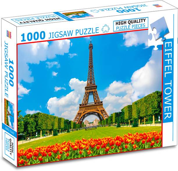 HELLO FRIEND 1000 Pcs Jigsaw Puzzle Eiffel Tower