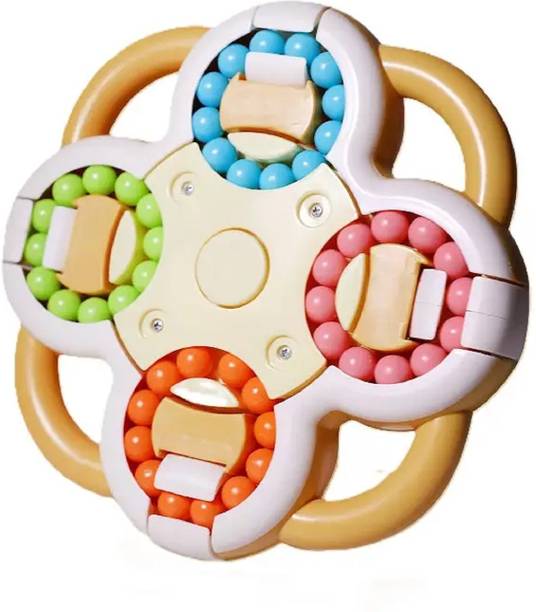 Skstore cube educational toy double-sided rotating ball magic wheel Ball Maze