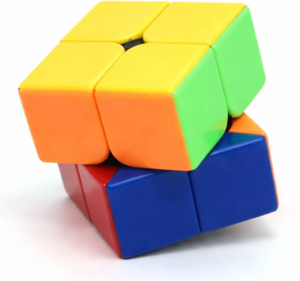 Aditi Toys 2x2 Speed Cube for Kids & Adults, Stickerless Puzzle Cube, BIS Approved