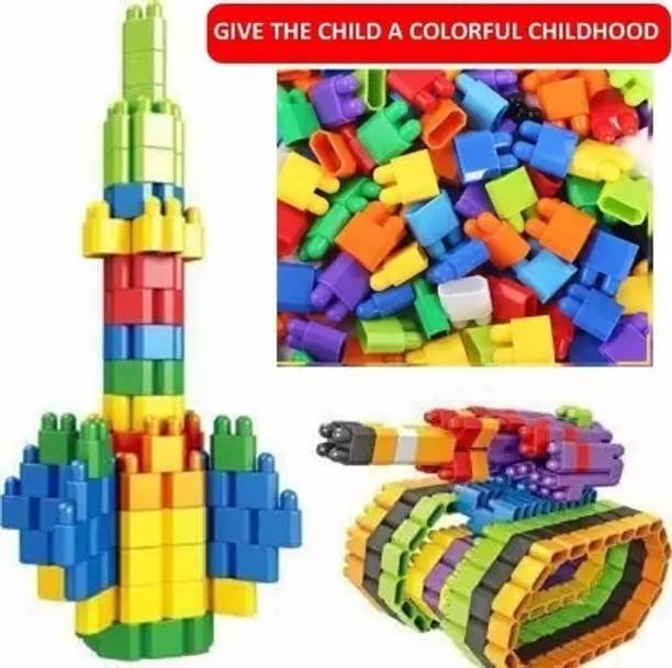 मायने 100 pcs Creative Bullets Shaped Stem Building Bullets Blocks Games Toy Set