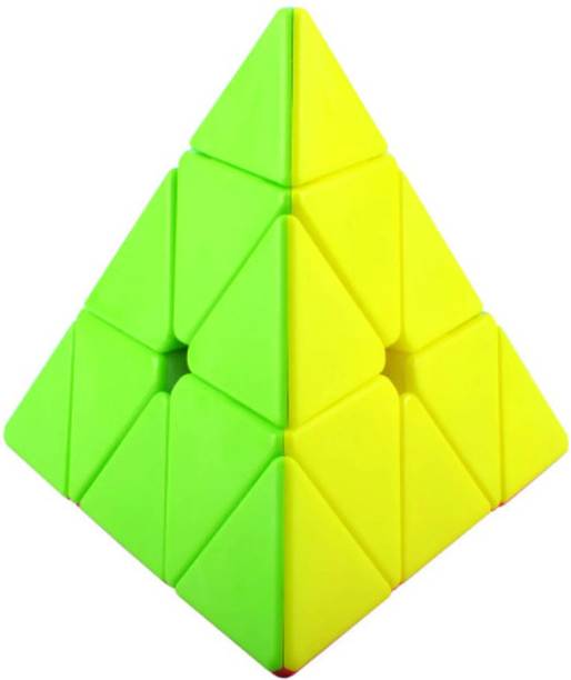 Shivalik Enterprises Pyramid Rubik's Cube / Stickerless Speed Cube 3x3
