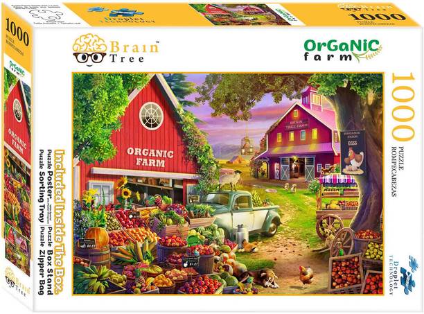 Brain Tree Organic Farm 1000 piece puzzle
