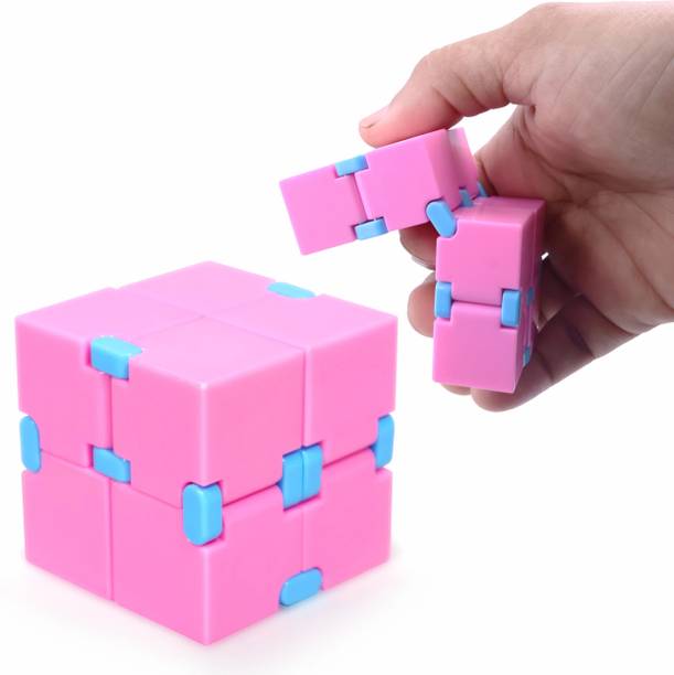 CHANAK Cube Toy Stress Relieving Fidgeting Game for Kids & Adult 3+ Age