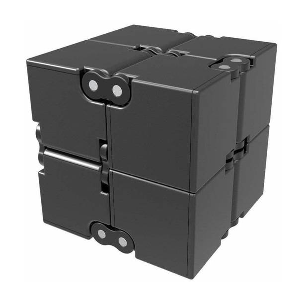 Ya Qi Li Plastic Infinity Cube (Black) 02