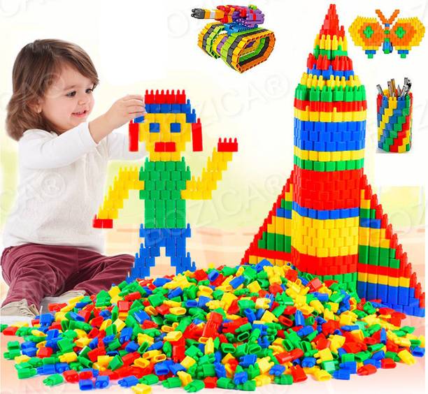बोजिका 100% Best quality Baby Gift Non toxic Learning educational Building construction