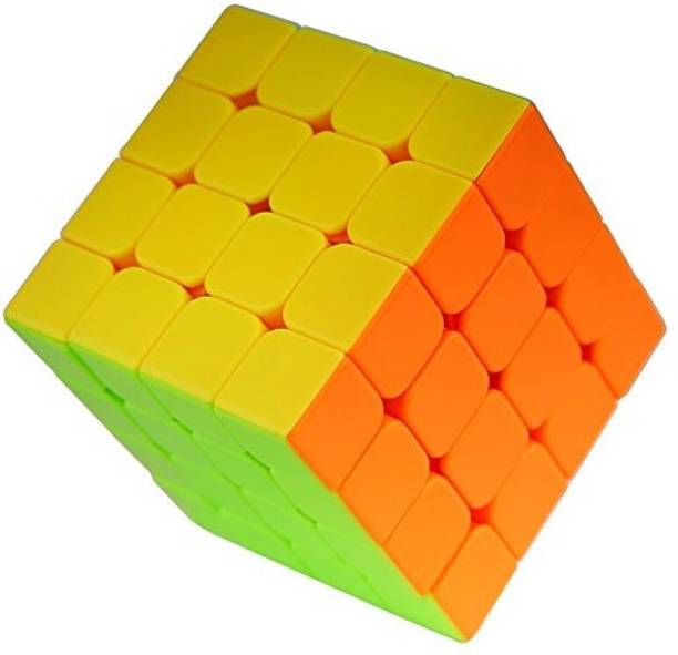 Authfort 4x4x4 Stickerless Magic Rubick Cube with Adjustable Tightness CB40