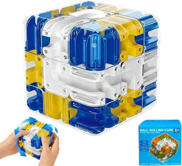 Devdhan 3D Maze Cube Ball Puzzle Game for Kids & Adults ,3X3 Cube Games