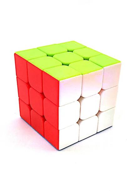 TAGOS BAZAR 3x3 Stickerless Cube | Beginner Speedcube for Kids Boys Girls