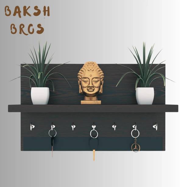 Baksh Bros Wooden Wall Mount Wall Shelves Wooden Wall Shelf Decor Item For Home Wooden Wall Shelf