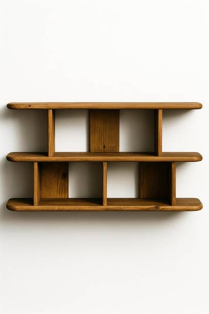 GAC MODIVO WALL MOUNT SHELF Wooden Wall Shelf